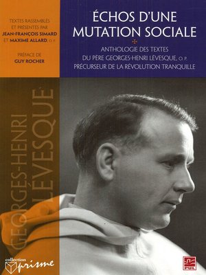 cover image of Échos d'une mutation sociale